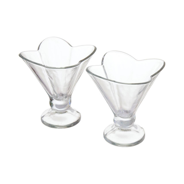 Premier Housewares Torta Set Of Four Flora Sundae Dishes
