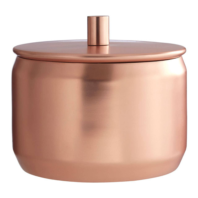 Premier Housewares Traze Copper Finish Storage Canister
