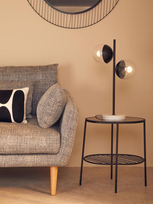 Premier Housewares Trento Black Two Tier Side Table