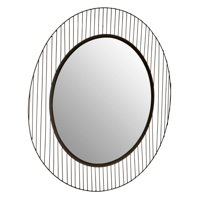 Premier Housewares Trento Linear Lines Frame Wall Mirror