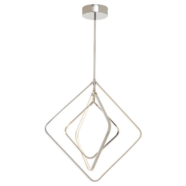 Premier Housewares Trieste Small Angular Pendant Light