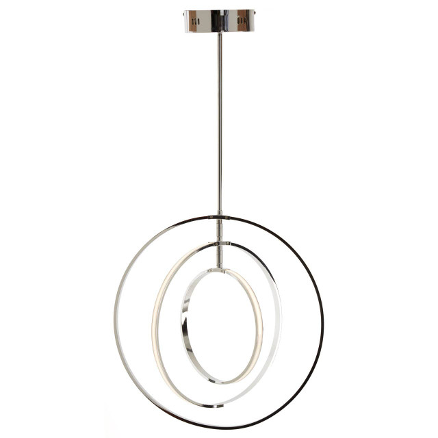 premier housewares Trieste Three Ring Pendant Light