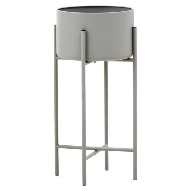 Premier Housewares Trosa Large Grey Floor Standing Planter