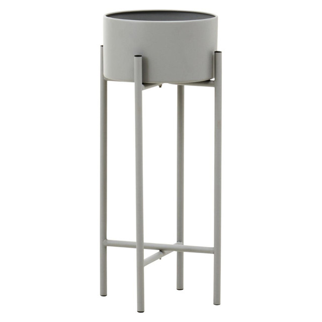 Premier Housewares Trosa Small Grey Floor Standing Planter