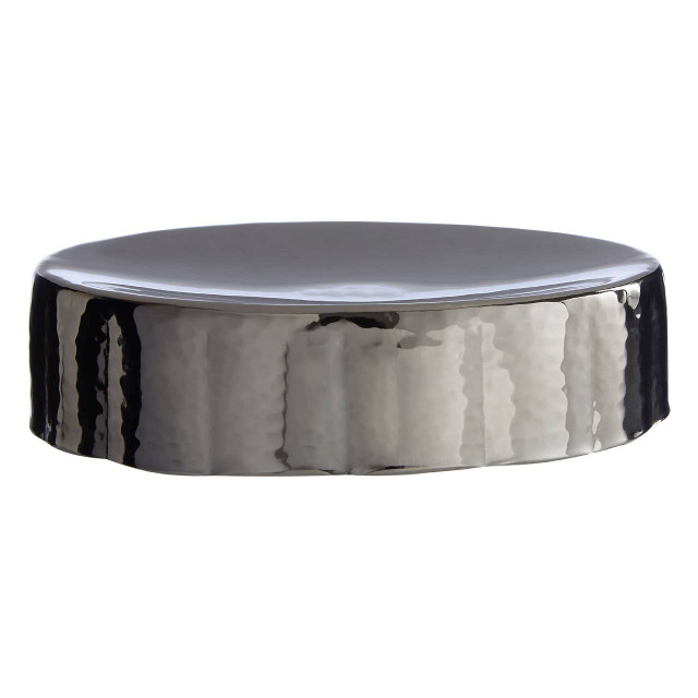 Premier Housewares Vaco Hammered Black Nickel Finish Soap Dish
