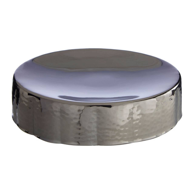 Premier Housewares Vaco Hammered Black Nickel Finish Soap Dish