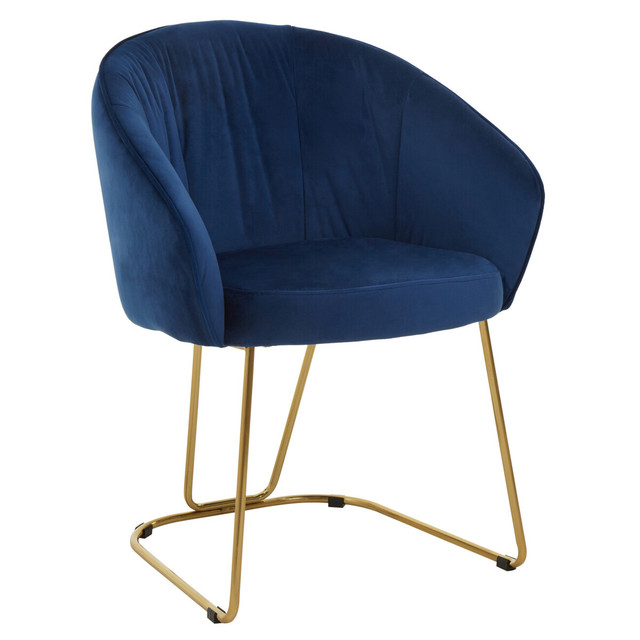 premier housewares Veneto Midnight Velvet Dining Chair