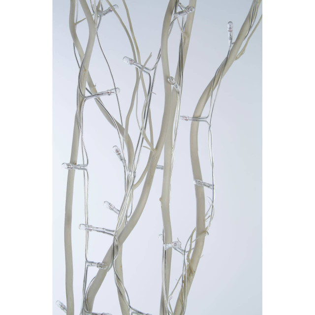 Premier Housewares Ventana 80 Interwoven Lights White Twigs