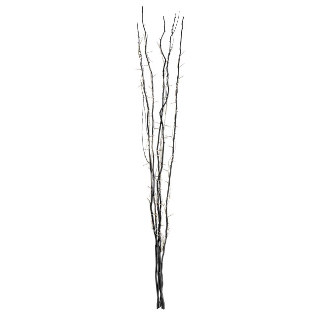 Premier Housewares Ventana Black Colour 80 Lights Twigs