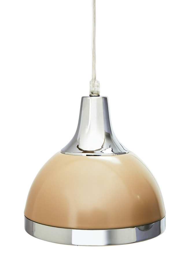 Premier Housewares Vermont 3 Clay Colour Shades Pendant Light