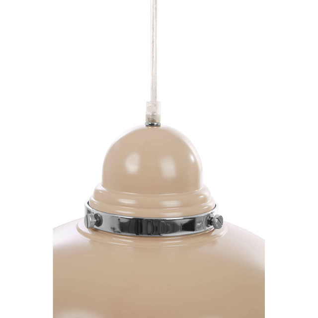 Premier Housewares Vermont Clay Colour Bowl Shaped Pendant Light