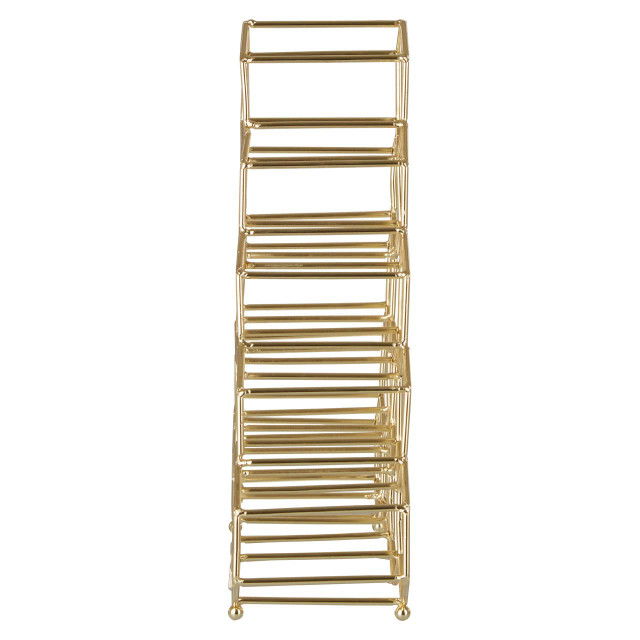 Premier Housewares Vertex 15 Bottle Gold Plated Spice Rack
