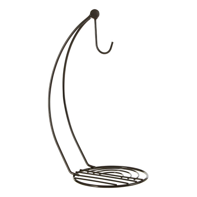 Premier Housewares Vertex Black Nickel Finish Banana Hanger