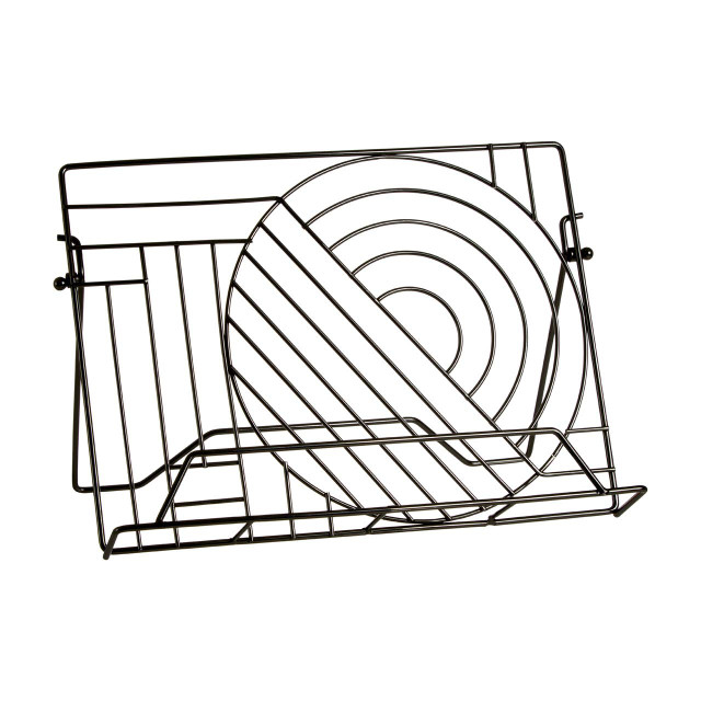 premier housewares Vertex Black Nickel Finish Cook Book Stand