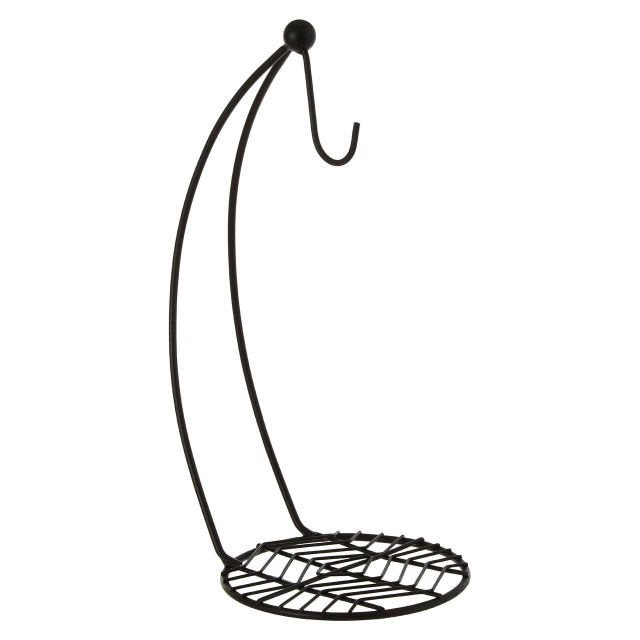 Premier Housewares Vertex Black Powder Coat Banana Hanger