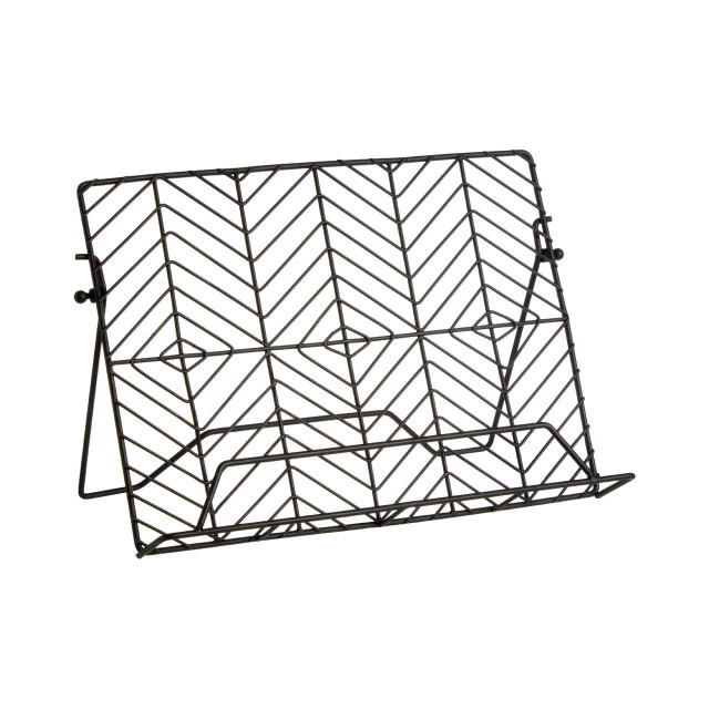 premier housewares Vertex Black Powder Coated Cook Book Stand