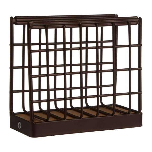 premier housewares Vertex Bronze Powder Coated Napkin Holder