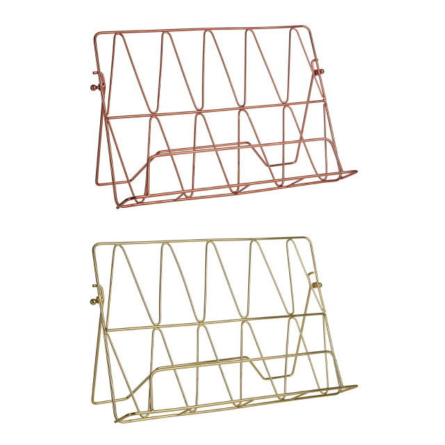 Premier Housewares Vertex Copper Finish Cook Book Stand