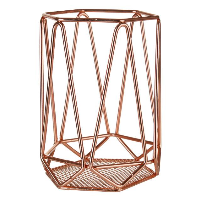 Premier Housewares Vertex Copper Finish Utensil Holder