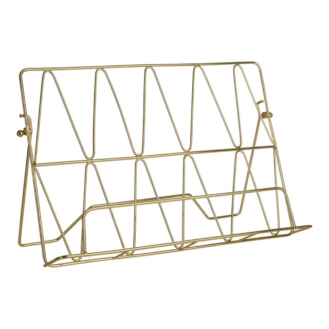 premier housewares Vertex Gold Finish Cookbook Stand
