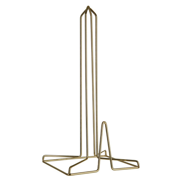 Premier Housewares Vertex Gold Finish Kitchen Roll Holder