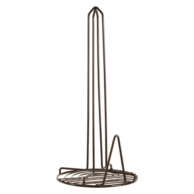 premier housewares Vertex Kitchen Roll Holder with Black Nickel Finish