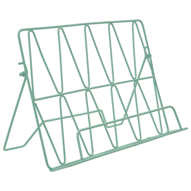 Premier Housewares Vertex Pastel Green Finish Cookbook Stand