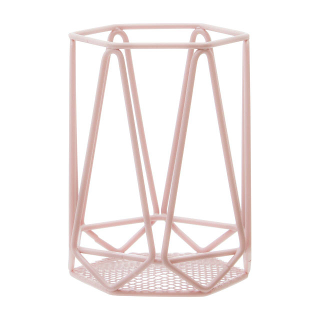 premier housewares Vertex Pink Finish Utensil Holder