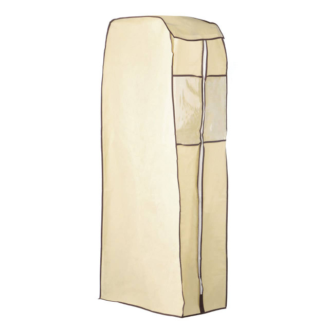 premier housewares Verti Cream Polyester Hanging Wardrobe Cover