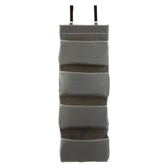 Premier Housewares Verti Grey Over Door Hanging Organiser