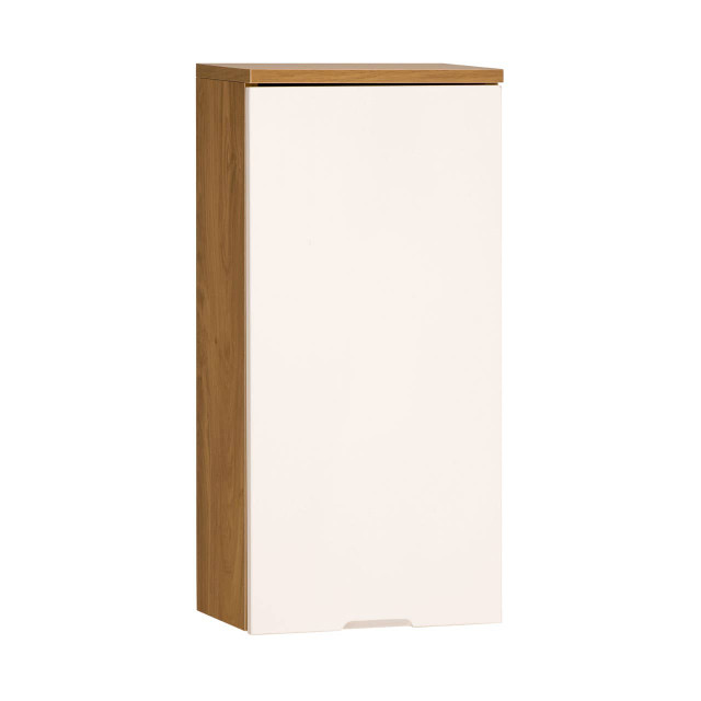 premier housewares Vida Single Door Oak Effect Wall Cabinet