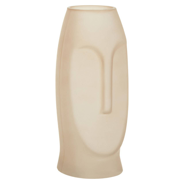 Premier Housewares Viso Grey Small Face Design Vase