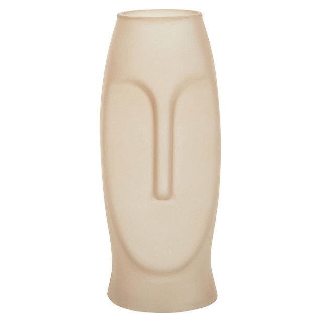 premier housewares Viso Grey Small Face Design Vase