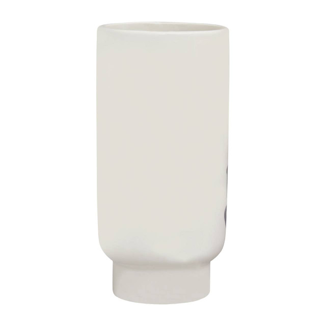 Premier Housewares Viso Small Black And White Face Vase