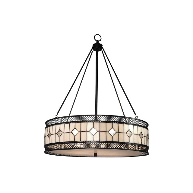 premier housewares Waldorf Diamond Deco Pendant Light