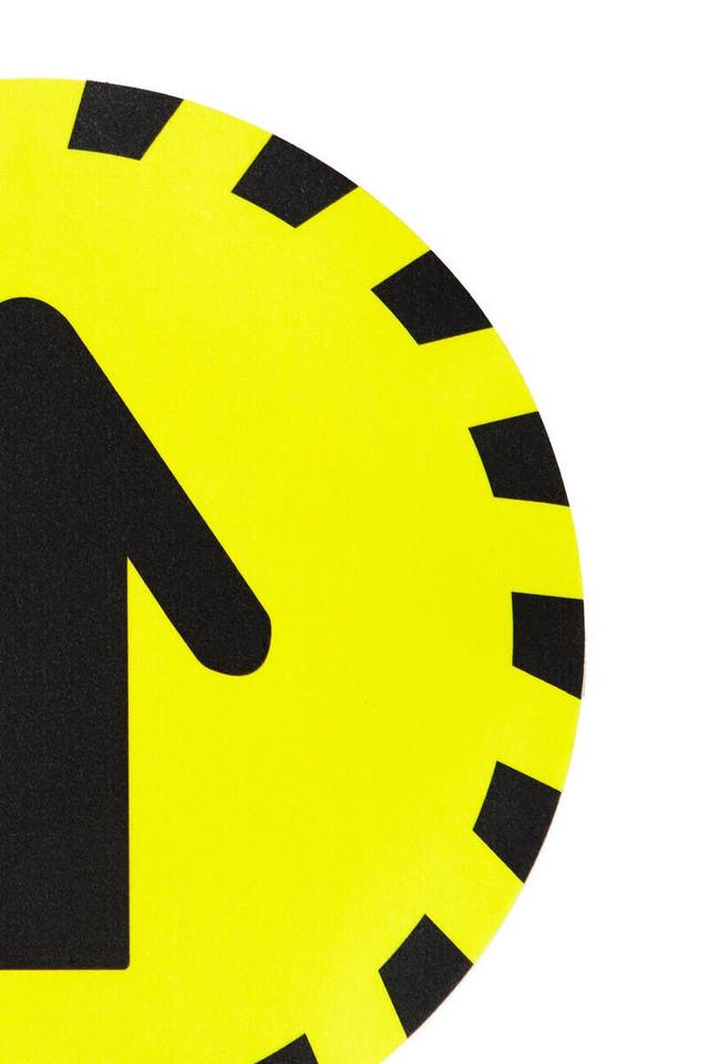 Premier Housewares Warning Floor Sticker Arrow Set Of 4