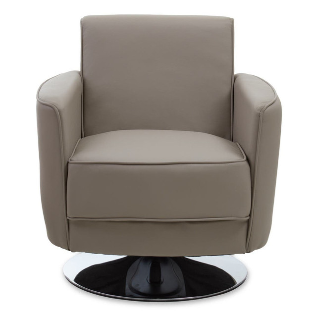 premier housewares Wester Mink Leather Effect Chair