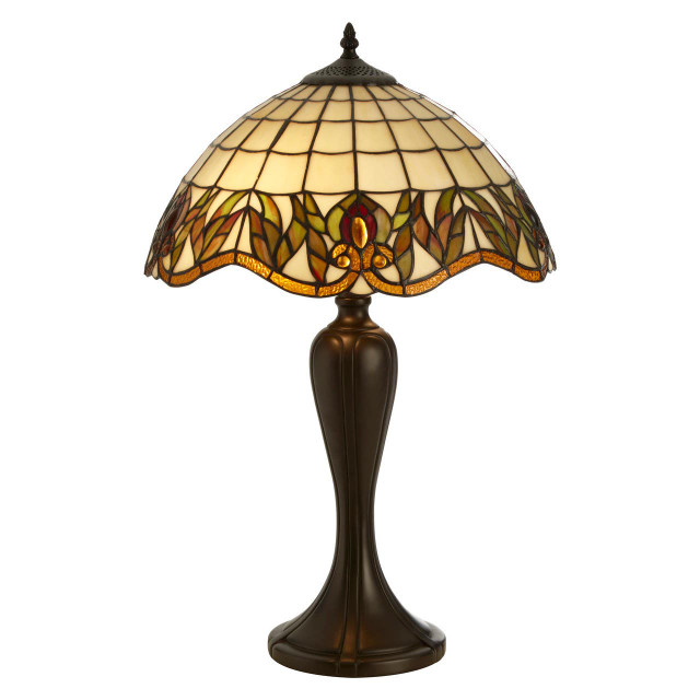 premier housewares Wisteria Tiffany Umbrella Shade Table Lamp