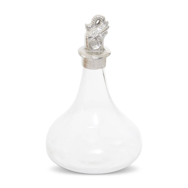 Premier Housewares Yala Elephant Glass Decanter Capacity 1 Litre