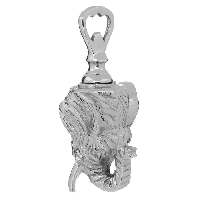 Premier Housewares Yala Silver Elephant Bottle Opener