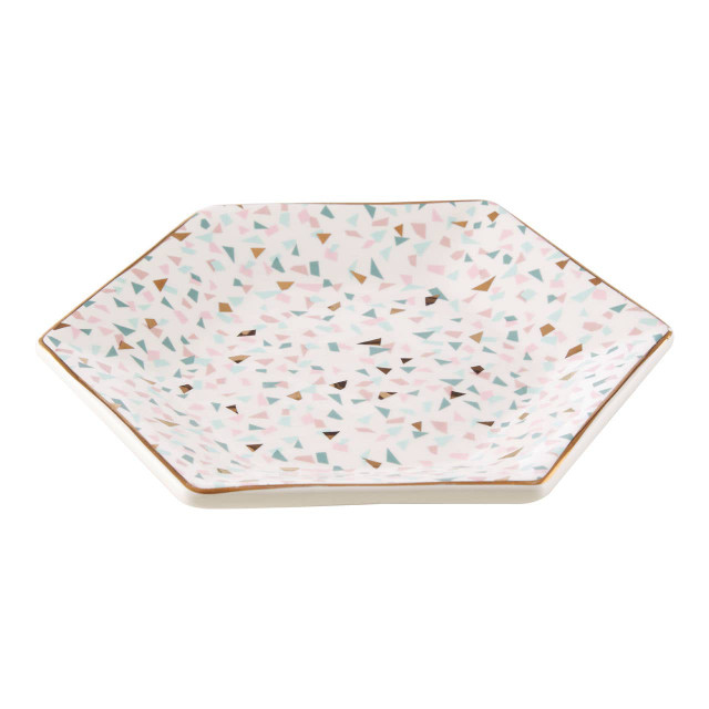 Premier Housewares Yuki Terrazzo Pattern Side Plate