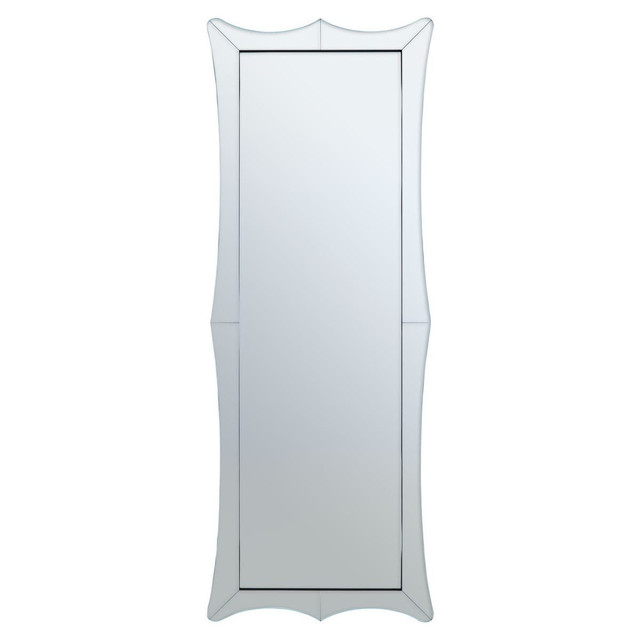 Premier Housewares Yula Curved Rectangular Wall Mirror