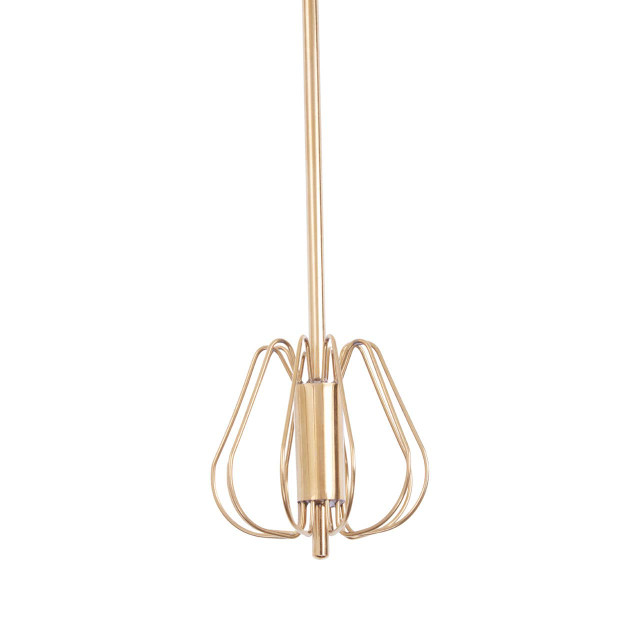 Premier Housewares Zamin Press And Spin Light Gold 35cm Whisk