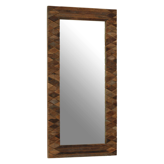 Premier Housewares Zarina Recycled Elm Wood Wall Mirror