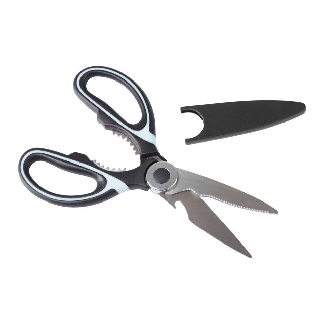 premier housewares Zing Black And Pastel Blue Scissors