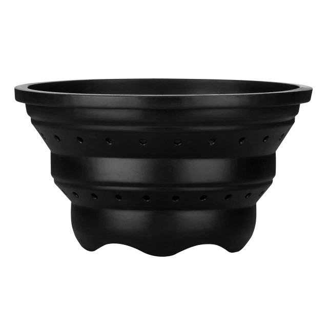 premier housewares Zing Black Silicone Colander and Food Steamer