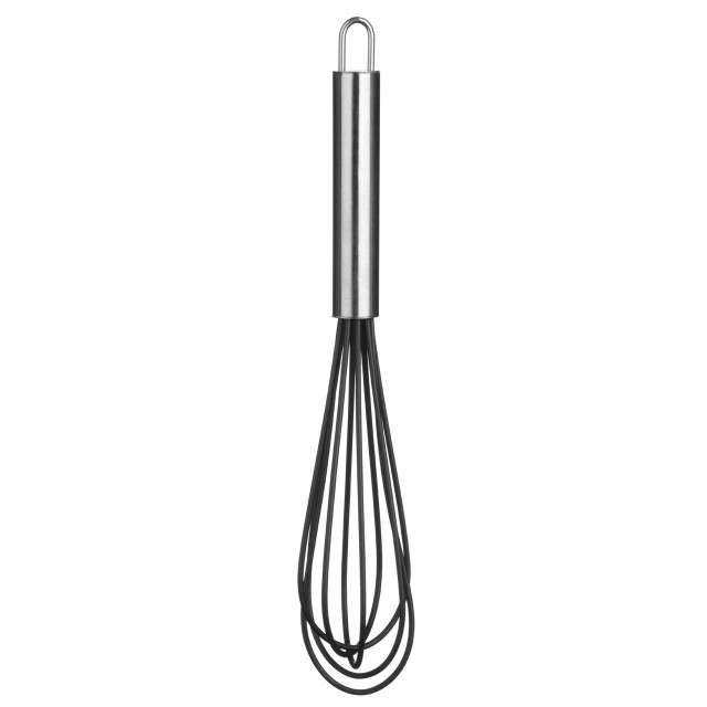 premier housewares Zing Black Silicone Whisk with Stainless Steel Handle