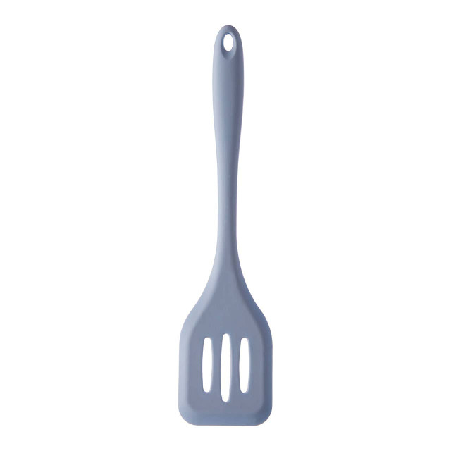 Premier Housewares Zing Light Blue Silicone Slotted Turner