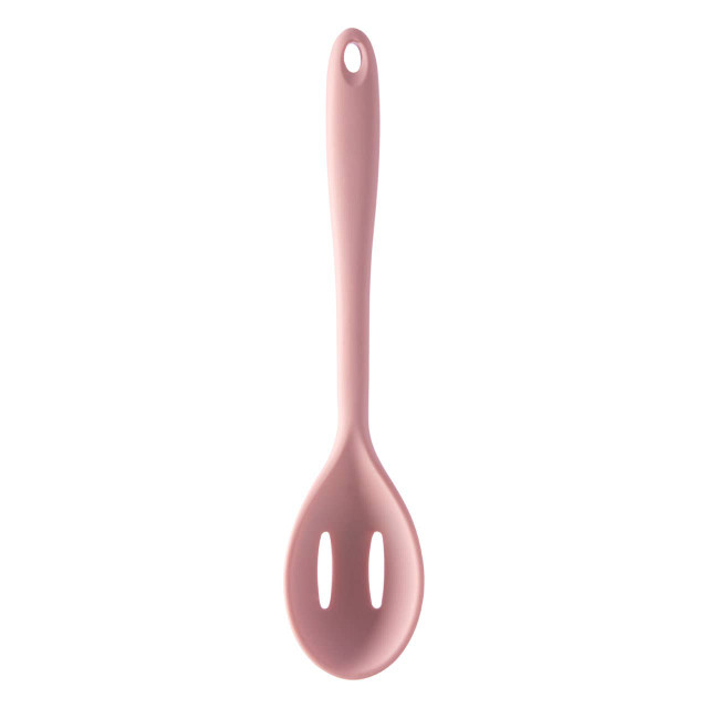 premier housewares Zing Light Pink Silicone Slotted Spoon