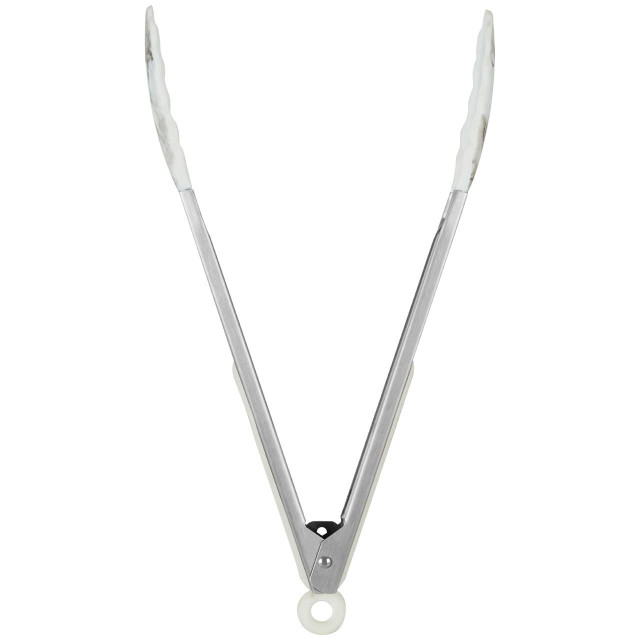 Premier Housewares Zing Marble Effect Silicone Tongs